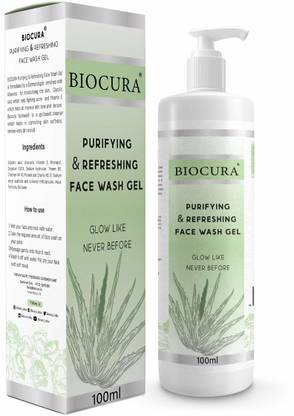 Biocura Purifying & Refreshing Face Wash - Price in India, Buy Biocura ...