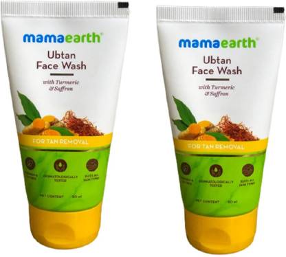 Mamaearth ubtan face wash 50 ml pack of 2 Face Wash
