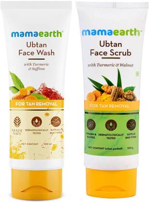 Mamaearth Tan Removal Combo Face Wash