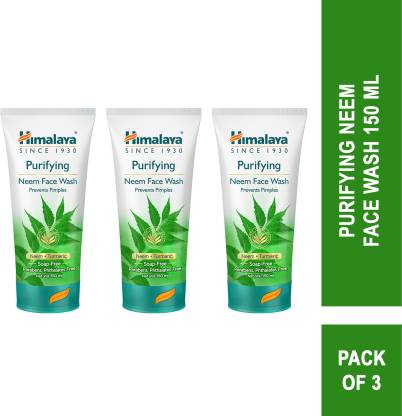 HIMALAYA PURIFYING NEEM | PREVENTS PIMPLE | ANTI BACTERIAL | TURMERIC Face Wash