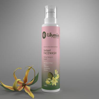 lilymin Ylang - Ylang Cedar- White Lily Refreshing, Cooling Hydration Instant Face Wash
