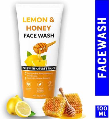 jaivikearth Pore Minimizing  with Lemon Honey Blend Face Wash