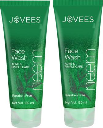 JOVEES Neem  120 Ml (Pack of 2) Face Wash