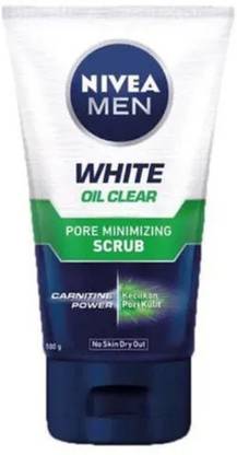 NIVEA MEN White Oil Clear Pore Minimizing scrub Scrub