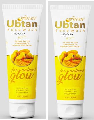 MOLCARO FLOCARE UBTAN TURMERIC FOR NATURAL GLOW Face Wash