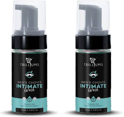 TRILLUMS man's choice intimate wash 100ml(pack of 2) Face Wash