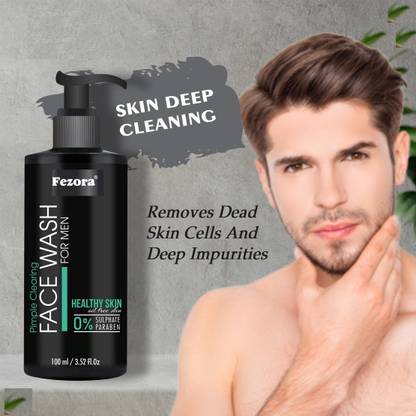 Fezora Ocean for Men, Fights Acne & Pimple, Brighten Skin And Face Glow For Men Face Wash