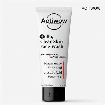 ACTIWOW Hello Milky  with Coconut & Milk Face Wash