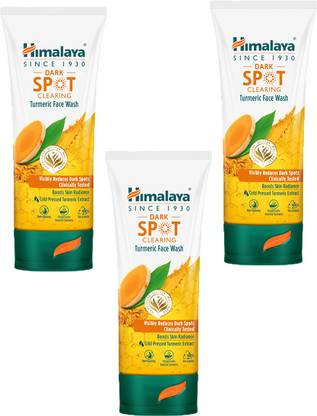 HIMALAYA DARK SPOT CL TURMERI FACE WASH 100ML ( Pack of 3 ) Face Wash