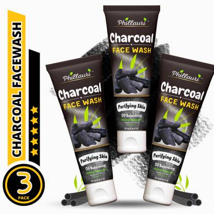 Phillauri Naturally Cleansing: Activated Charcoal Facewash Face Wash