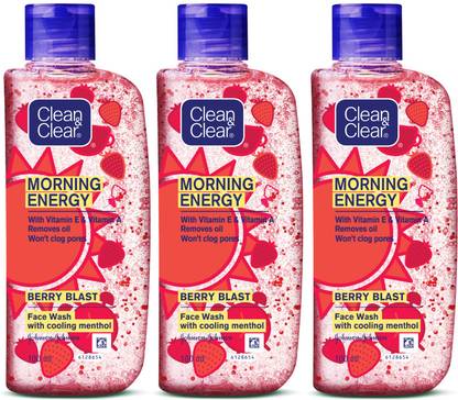 Clean & Clear Berry Blast Morning Energy Face Wash