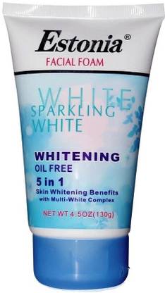 Estonia Whitening 5 IN 1 Oil Free  | Natural Glow I Brightening I All Skin Types Face Wash