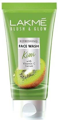 Lakmé BLUSH & GLOW REFRESHING KIWI FACE WASH 100G X 1NEW Face Wash