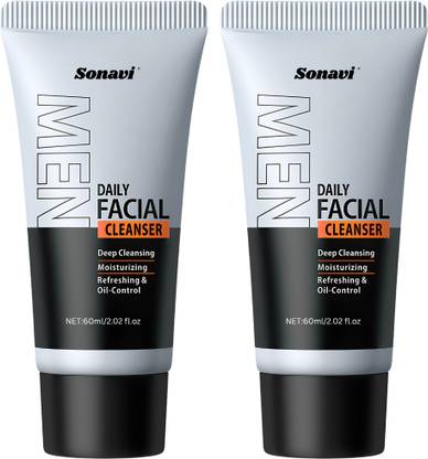 Sonavi Refreshing Cleanser for Men – Daily Use Formula | Face Cleanser with Fresh Touch Face Wash