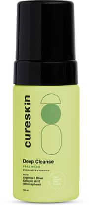 cureskin Deep Cleanse Salicylic  Face Wash