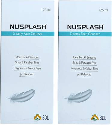 NUSPLASH Creamy Face Cleanser (Pack of 2 ) Face Wash