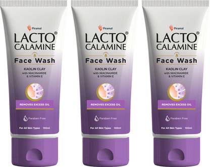 Lacto Calamine with Kaolin Clay for Oily Skin  Face Wash