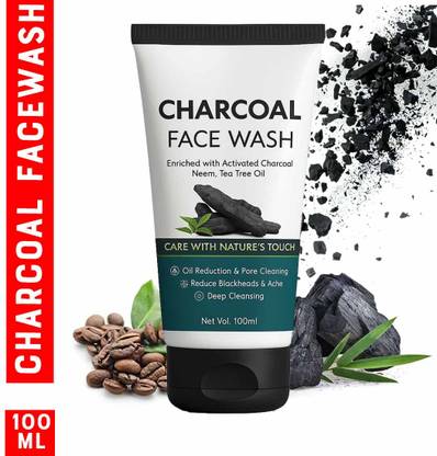 jaivikearth Activated Charcoal  – Toxin Removal Face Wash