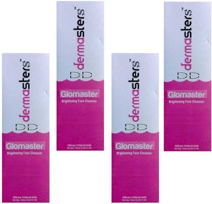 DOOMSDAY GLOMASTER FACE CLEANSER FOR BRIGHTENING & GLOWING SKIN PACK OF 100ml x 4 Face Wash