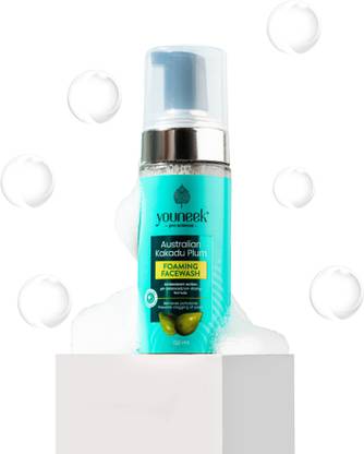 YOUNEEK Pro Science Brightening Foaming Cleanser | Targets Dullness, Oil & Uneven Skin Tone Face Wash