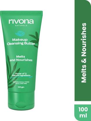 RIVONA NATURALS Makeup Cleansing Butter Enriched with 12 Active Herbs /All Skin types 100 gm Face Wash