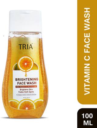 Tria - Vitamin C & Niacinamide | Brightens Skin | Fades Dark Spots | No SLS Face Wash