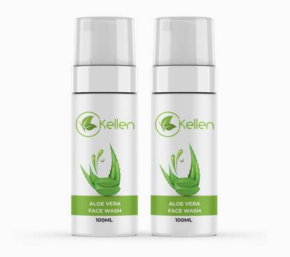 Kellen Aloe Vera | Face Scrub for Fighting Early Signs of Ageing Face Wash