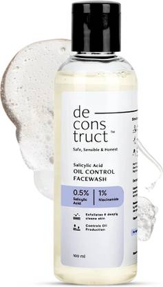 deconstruct Oil Control  with Salicylic Acid & Niacinamide | Fights Acne | Oily Skin Face Wash