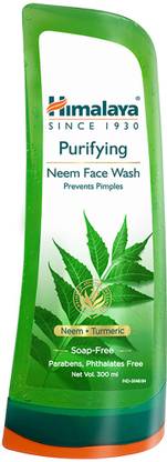 HIMALAYA NEEM | PREVENTS PIMPLE | ANTI BACTERIAL | TURMERIC Face Wash