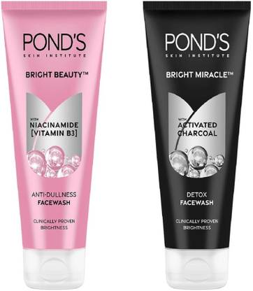 POND's Bright Beauty Spot-less Glow + Pure Detox Anti-Pollution Purity Face Wash