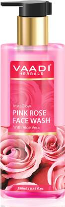 vaadi Herbals Insta Glow Pink Rose Face wash with Aloe vera extract Face Wash