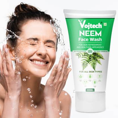 Vojtech Neem Acne  To Remove Tanning & Dirt~ Glowing Complexion~ Men Women Face Wash