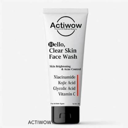 ACTIWOW Hello  for Blemish-Free Look Face Wash