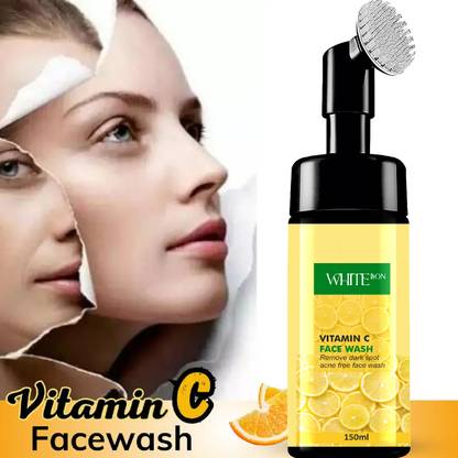 white bon Foaming Face Cleanser, Reduces Acne & Pimple, Get Glowing Skin Face Wash