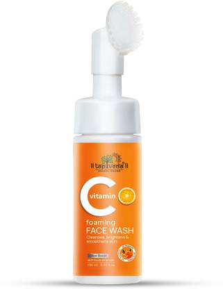 tapveda Vitamin C Foaming face Wash | For Daily Use Refreshing Facial Cleanser Face Wash