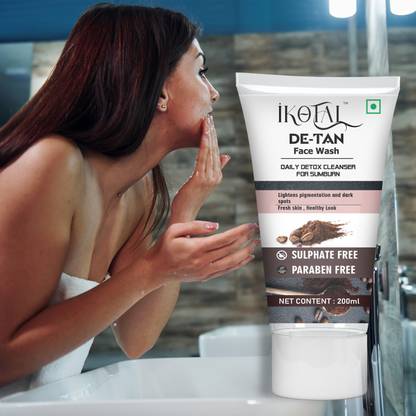 IKOTAL De Tan  For Brighter Skin & Nourishment / Even Tone For Men Women Face Wash