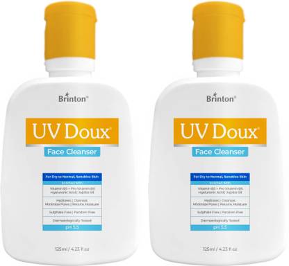 Brinton UV Doux Face Cleanser (125 ml x 2) Face Wash