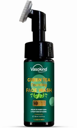 vasokind Green Tea Foaming facewash Face Wash
