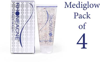 RHONEACNE ACNE PORNE SKIN FACE WASH PACK OF 4 Face Wash