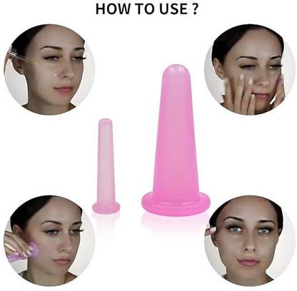 SHIARYA 2Pcs Face and Body Cupping Therapy Cups Set Facial Atomizer