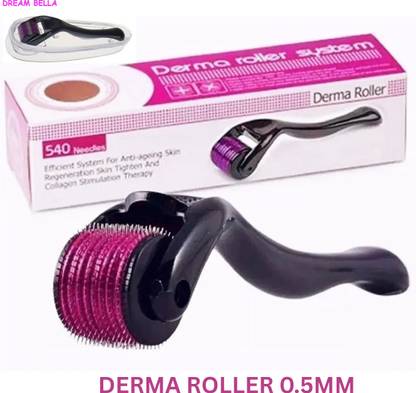 DREAM BELLA Dermaroller 0 5 Improves Hair Strength And Beard Texture Naturally Facial Atomizer