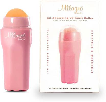 Milagro Beauty Oil Absorbing Volcanic Face Roller Reusable Facial Skincare Mini Massage Facial Atomizer