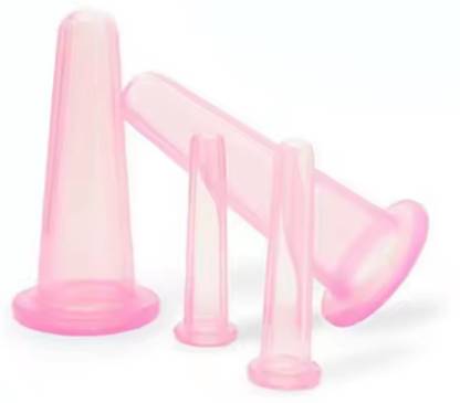 SHIARYA 4Pcs Face and Body Cupping Therapy Cups Set Facial Atomizer