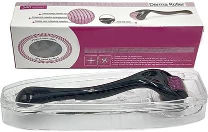GLOW IT 0.5mm with 540 Titanium Derma Roller For Anti-aging, Anti-wrinkle Facial Atomizer