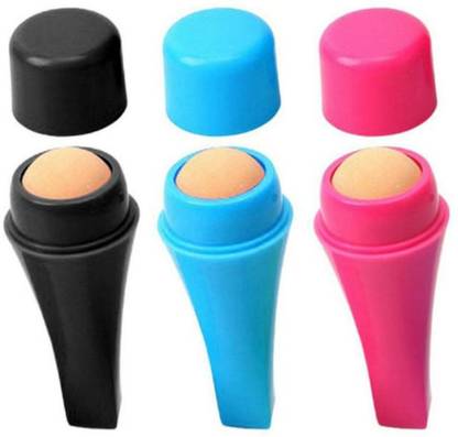 Green Aroma shiv Oil Absorbing Volcanic Stone Face Roller, Oil Control Roller Facial Facial Atomizer