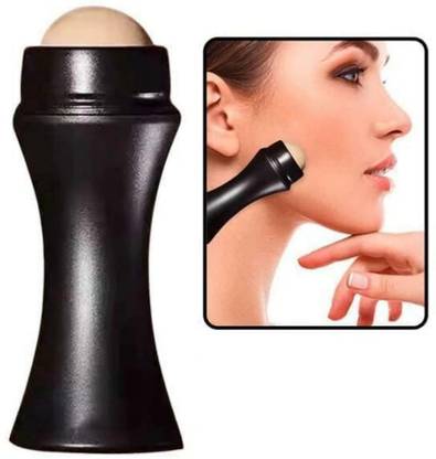 Green Aroma Volcanic Stone Face Roller, Oil Control Roller Facial Atomizer Black Facial Atomizer