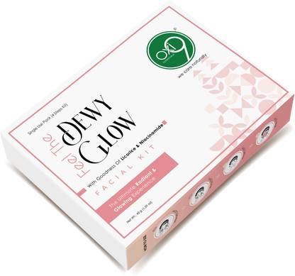 Oxi9 Feel The Dewy Glow (Single use - 4 in 1 - Ultimate Radiant & Glowing Facial Kit)