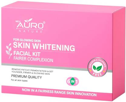 NewAuro Nature BrightGlow Skin Whitening Facial Kit