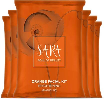 SARA Orange Facial Kit For Skin Cleansing & Brightening