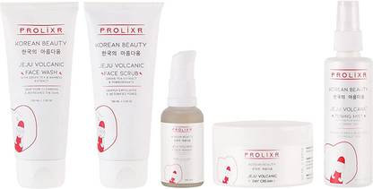 Prolixr Korean AM Routine - For Hydrated & Glowing Skin Korean Skin Care Products